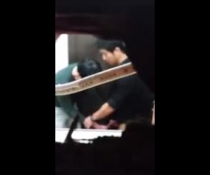 Amateur Porn: caught at work