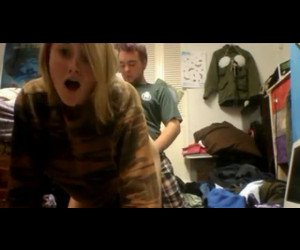 Amateur Porn: rough fucking blonde teen girlfriend