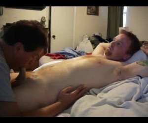 Amateur Porn: straight boy sucked by gay friend