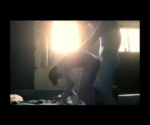 Amateur Porn: fucking neighbor boy bareback in the cabin