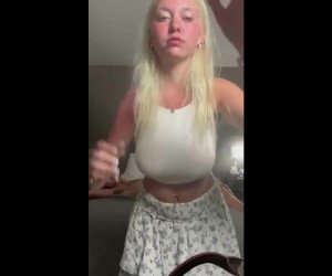 Amateur Porn: Busty Blonde Teen Gets Fucked