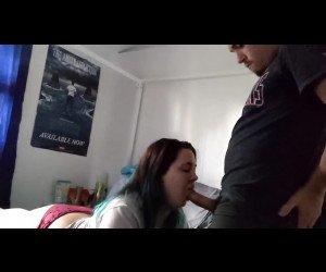 Amateur Porn: neighbors mouth was made for fucking